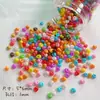 Dopamina Colorido Acrílico Gorda Gota de Água Contas Arroz Contas Soltas DIY Corrente de Celular com Contas Acessórios de Joias Materiais