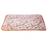 Manta para Mascotas Transfronteriza Esterilla para Mascotas Gato y Perro Esterilla para Todas las Estaciones Manta de Franela con Estampado de Huella Alfombra para Dormir para Mascotas