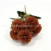 Manojo artificial de cebollino de 6 cabezas, flores artificiales de otoño, flores de Amazon transfronterizas, flores artificiales, decoraciones pastorales, arreglo de escena, arreglo floral al por mayor