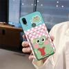 Adecuado para Funda de Teléfono Móvil Youmi, Divertido Soporte de Tarjeta de Silicona, Dibujo Animado Mascota Linda Digital Pareja, Funda Suave Simple de Cobertura Total