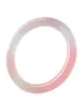 Pulseira de Jade Tulipa Pêssego Rosa Claro Pulseira de Calcedônia Gelo Pulseira de Ágata Rosa Hibisco de Jade Presente