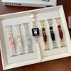 Correa de Cuero con Patrón de Cocodrilo de Trébol de Cuatro Hojas Adecuada para Apple Watch iWatch 12ª Generación 11/10