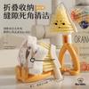 Cepillo Triangular para Limpiar Grietas Japonés Estante Plegable para Desagüe de Cocina Cesta de Malla Estufa Baño Limpieza de Desagüe