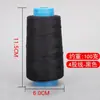 Venda Direta da Fábrica Linha para Costura de Colchas Poliéster-Algodão, Linha de Costura Doméstica Tradicional, Linha Grossa, Linha Multifiada Preta e Branca para Costura à Mão