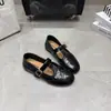 Zapatos Mary Jane Versión Coreana 2026 para Mujer, Planos con Hebilla, de Moda y Tendencia, Zapatos Pequeños de Cuero Versátiles, Zapatos Versátiles de Punta Redonda