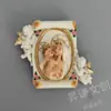 Pintura Famosa Occidental Última Cena Sagrada Familia Nuestra Señora Ángel Resina Estereoscópica Imán para Refrigerador Souvenirs Turísticos