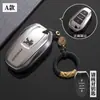 Para capa de chave de carro Dongfeng Peugeot 408 logo 4 008 308 Citroen Versailles c5x bolsa de carro fivela concha homens