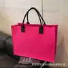 Bolsa Tote de Feltro com Logo Personalizado para Atividades Promocionais Corporativas de Empresas, Bolsa de Mão Grande Capacidade, Sacola de Presente