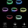 Collar luminoso LED carga USB luminoso nueve tipos de modo de luz intermitente Teddy golden retriever que oso perro mascota collar luminoso