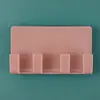 Gancho Multifuncional Estante de Almacenamiento sin Taladro Montado en Pared Gancho para Llaves para Almacenamiento en la Parte Trasera de la Puerta Soporte para Carga de Teléfono