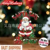 Bestseller Transfronteiriço Sixseven Papai Noel Decorações de Natal em Acrílico Decorações Divertidas de Meme Digital