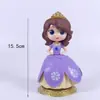 Decoração de Bolo de Aniversário Branca de Neve Ornaments Belle Frozen Elsa Sereia Fantasia Toppers