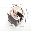 Delefun Supplies Dissipadores de Calor de Cobre Puro de Alta Potência, Coolers Eletrônicos DIY, Radiadores de Tubo de Calor Solar