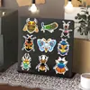 20 Peças de Adesivos Magnéticos Criativos de Graffiti de Insetos, Animais Personalizados Atacado Transfronteiriço Pegboard Decorativo Ímãs Macios de Geladeira