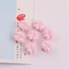 Cuentas sueltas de trébol de cuatro hojas facetadas perforadas de 13 mm en colores de caramelo para bisutería DIY, cuentas de la suerte, accesorios para pulseras