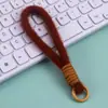 Lanyard de Felpa Colorido para Teléfono Colgante de Muñeca con Cuerda Tejida a Mano en Forma de Estrella Llavero Lanyard para Botella de Agua
