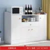 Aparador, Armario para Vino, Alacena, Estufa de Cocina Minimalista Moderna para el Hogar, Armario para Té, Estante para Microondas Montado en la Pared para la Sala de Estar