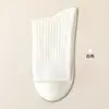 Meias masculinas novas para outono e inverno, com costura dupla, feitas de algodão puro, absorventes, resistentes a odores, 10A antibacterianas, de comprimento médio na panturrilha, adequadas para uso profissional, e feitas inteiramente de algodão para todas as estações.