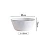 Conjunto de Pratos Nórdicos em Relevo Vertical Conjunto de Louça Doméstico Simples Moderno Prato de Cerâmica Tigela Tigela de Boas-vindas Prato Hashis
