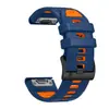 Transfronteiriça Novo Aplicável Garmin Fenix 8 Oficial Pulseira de Silicone Bicolor 51mm 47mm Garmin 22mm/26mm