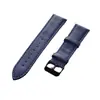 Pulseira de Couro com Padrão de Agulha para Samsung Gear S3, Ticwatch, Huami, Huawei Watch e Moto