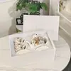 Série Jardim de Inverno de Ogidi Conjunto de Café Prato de Jantar Ocidental Xícara e Pires de Café Retro Elegante Conjunto de Chá para o Chá da Tarde