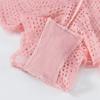 Roupa íntima sexy transfronteiriça feminina charmosa de renda quente transparente cintura baixa algodão entrepernas shorts de senhora cabeça