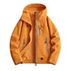 Chaqueta Corta de Manga Corta Kongshan Rain Mismo Estilo Tres en Uno para Hombres y Mujeres 2026 Nueva Ropa de Montañismo Impermeable Cortavientos para Exteriores