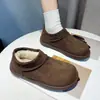 Sapatos Birkenstock tudo incluído antiderrapantes sola macia forrados com pelúcia quente 2026 sola grossa para mulheres outono e inverno novos sapatos de algodão batata pequena