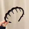 Diadema de Terciopelo Estilo Francés con Dientes para Mujer, Diadema de Alta Presión Craneal, Pinza Antideslizante para Lavado de Cara, Accesorio para el Cabello