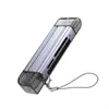 Lector de tarjetas CF modelo privado TC teléfono móvil tableta tres en uno USB alta velocidad SD/TF portátil lector de tarjetas multifuncional