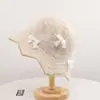 Sombrero de pescador de lana de alpaca tejido Melard para mujer, cálido de otoño, adelgazante, moderno