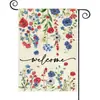 Bandera de Jardín Patriótica de Amazon Transfronteriza Día de la Independencia 4 de Julio Día Conmemorativo de los Veteranos Decoración Estilo Country Americano