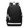 Mochila nova MEITEBOSHI coreana simples, mochila escolar para estudantes universitários, mochila USB, atacado