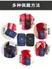Bolsa de Celular Simples, Casual, Multifuncional, à Prova d'Água, Bolsa de Cintura para Uso no Trabalho, Bolsa de Cintura de Nylon para Transportar Celulares ao Sair para Trabalhar em Canteiros de Obras