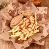 Papel para Manteles Impermeable de Grado Alimenticio, Papel para Bandejas de Pan, Pollo Frito, Papas Fritas, Hamburguesas, Papel para Envolver Sándwiches con Forma de Oso, Freidora de Aire