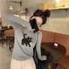 Camiseta Básica de Veludo Alemão com Rosca de 260g para Mulheres, Nova Roupa Íntima de Outono e Inverno, Ajuste Slim, Top de Manga Comprida Super Valorizador da Figura para Pessoas Baixas