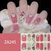 ZA - Adhesivo para uñas blanco sin hornear, totalmente impermeable, parche para decoración de uñas, sensación avanzada, simple, pegamento para esmalte de uñas al por mayor