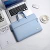 Maletín Transfronterizo Nuevo Estilo Simple Color Sólido Bolso para Portátil de Viaje al Trabajo Venta al por Mayor 13 pulgadas 14 pulgadas Bolso de Mano de Moda