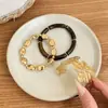 Novo Bracelete Geométrico Irregular Vintage em Acrílico, Design de Moda de Nicho, Joia Feminina Única e na Moda