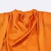 Transfronteiriço 2026 Primavera Novo Produto Estilo Europeu e Americano Fashionável Versátil Textura de Cetim de Seda Top Camiseta Decorado com Laço 2279342