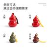 Frasco de Cerámica con Forma de Calabaza para Té Pequeño Creativo Mini Sellado Universal Portátil Frasco de Empaque para Polvos Pastillas Ungüentos