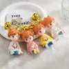 Chaveiro Criativo de Suéter para Casal Micro Paisagem Desktop DIY Acessórios Decorativos Menina de Suéter Ornaments Pendurados para Mochila de Casal