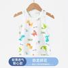 Chaleco para niños Algodón puro Verano Delgado Bebé Base Protector de vientre Ropa interior para niñas Ajustado al cuerpo Portabebés para niños sin mangas