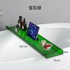 Estante de almacenamiento de acrílico para bañera, soporte de una sola palabra para teléfono móvil, bandeja de bañera impermeable transparente para inodoro