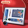 Set de Regalo de Negocio de Peces Koi con Tendencia Nacional para Eventos, Ceremonia de Inauguración, Souvenirs para Empresas Clientas, Caja de Regalo Práctica Personalizada con Texto Impreso