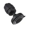Adaptador de filtro para regadera y grifo, conector macho-hembra de 4 piezas, adecuado para ablandador de agua de baño para agua dura