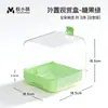 Yue Xiaomeng Banheiro para Papagaio Bacia de Banho Externa Especial para Pássaros Caixa de Comida Externa Pele de Tigre Peônia Fênix Negra Alimentador Anti-Respingo