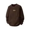 Sudadera Nueva de Manga Larga Otoño e Invierno 2025 para Hombre Tendencia de Gama Alta Popular para Hombre Interior Cuello Redondo Básico Casual Superior Tendencia