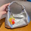 Llavero Colgante Creativo de Bloques de Construcción DIY Decoración de Llavero de Mochila Escolar Juguete de Alivio del Estrés Infantil Regalo Venta al por Mayor